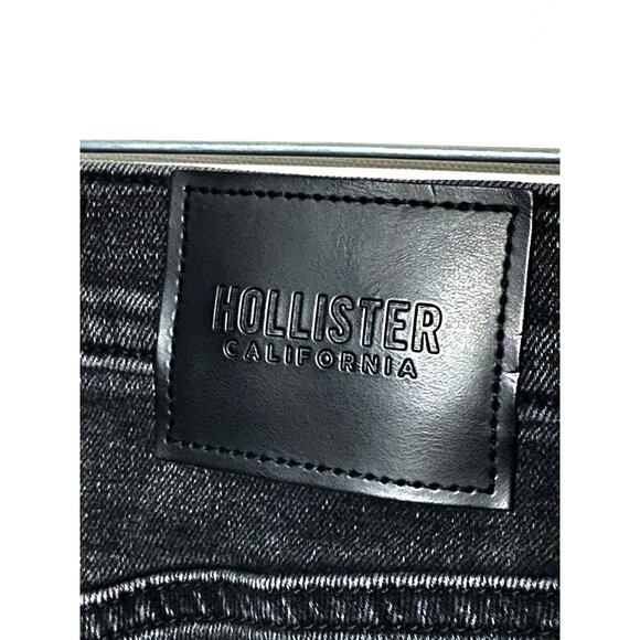Hollister Skinny Advanced Stretch Jeans Women 26x30 Distressed Whimsigoth Grunge - Picture 7 of 10